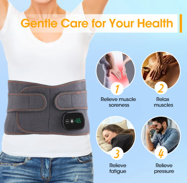 Nova Forge Infrared Heat & Vibration Massage Belt – Back Pain Relief & Recovery
