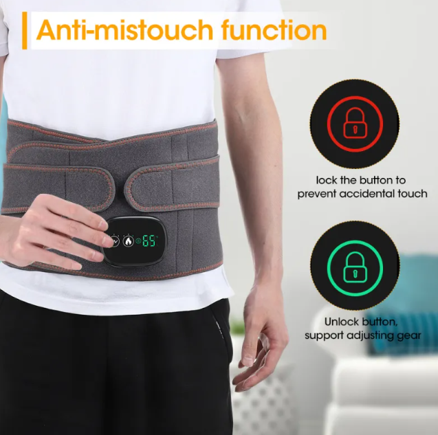 Nova Forge Infrared Heat & Vibration Massage Belt – Back Pain Relief & Recovery