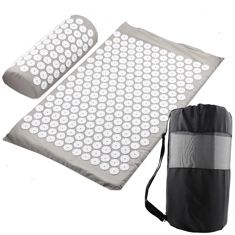 Nova Forge Acupressure Mat & Pillow Set – Back Pain Relief & Deep Relaxation