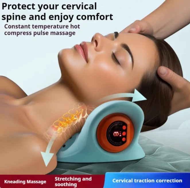 Nova Forge Neck Relief Massager – Deep Heat & Vibration Therapy