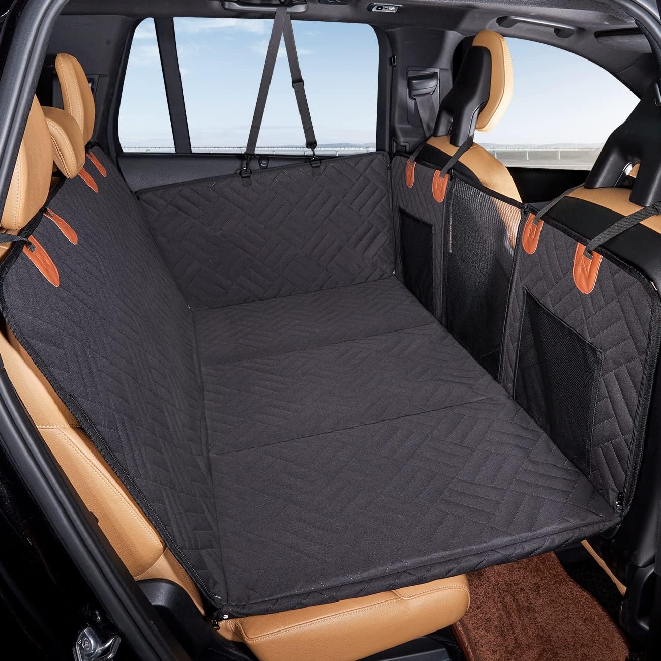 Dog back seat extender for car, SUV and truck