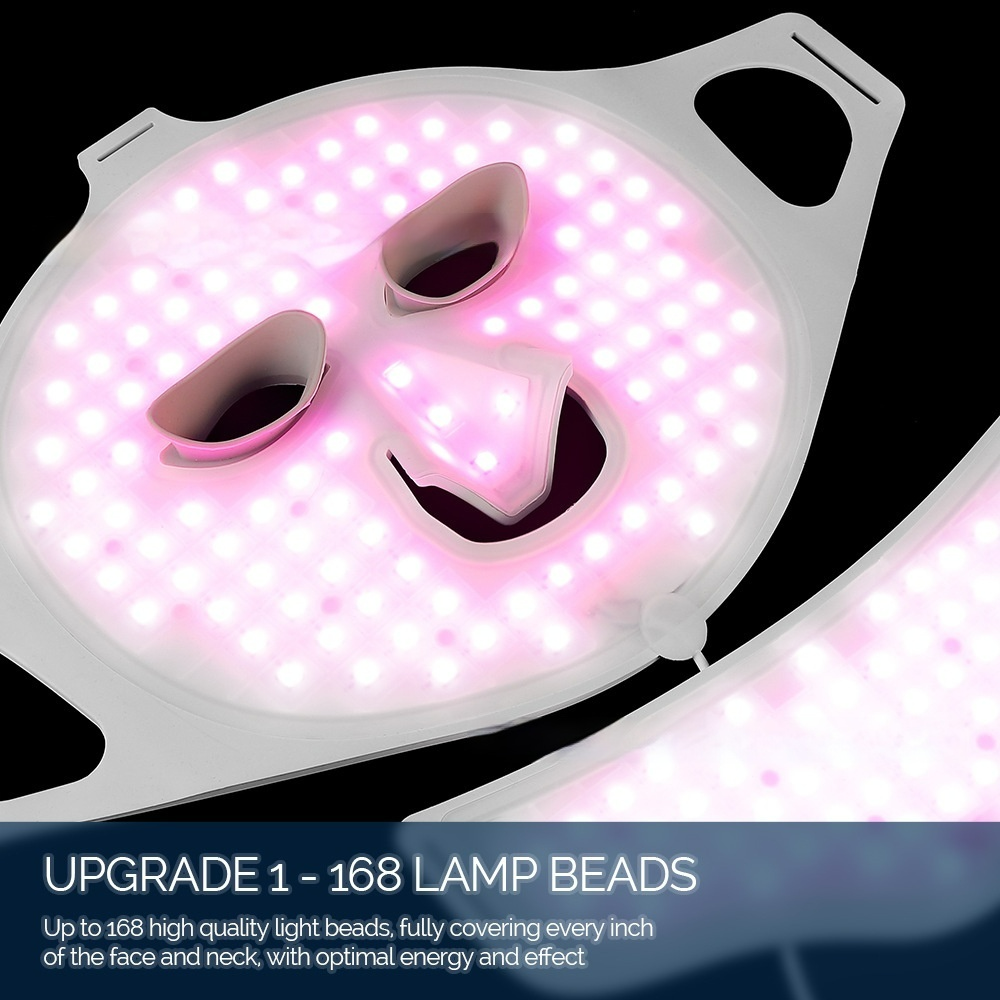 Nova Forge LED Face Mask – 7-Color Light Therapy for Clear Skin & Anti-Aging