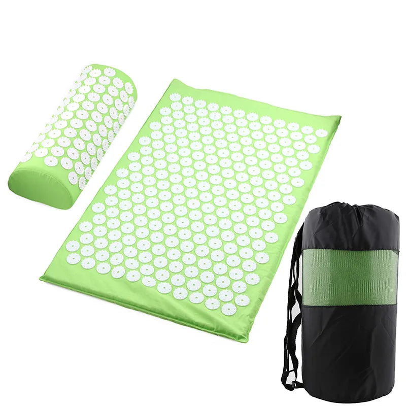Nova Forge Acupressure Mat & Pillow Set – Back Pain Relief & Deep Relaxation
