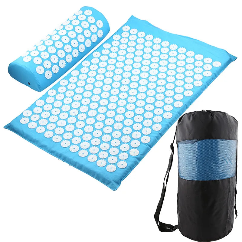 Nova Forge Acupressure Mat & Pillow Set – Back Pain Relief & Deep Relaxation