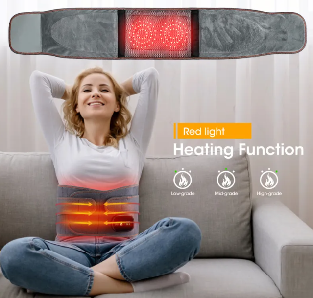 Nova Forge Infrared Heat & Vibration Massage Belt – Back Pain Relief & Recovery